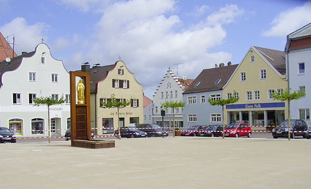 Marktplatz in Frontenhausen